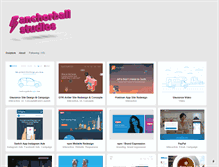 Tablet Screenshot of anchorball.com